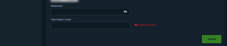 Set up 2FA on Stake